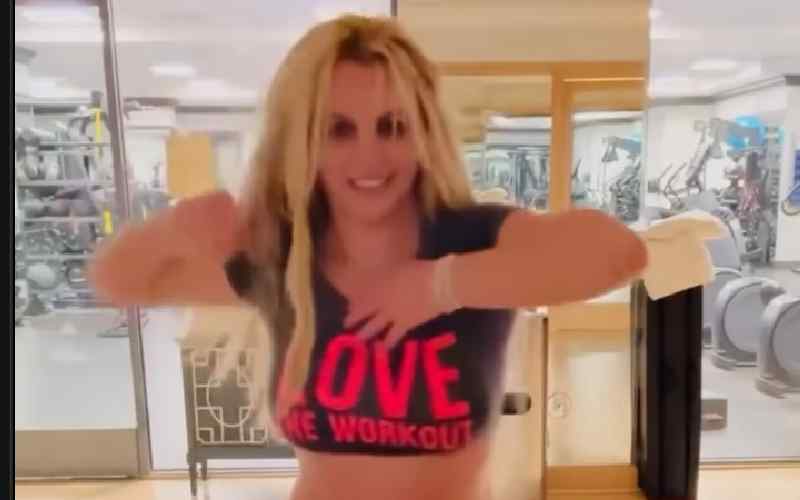Britney Spears Sizzles in Crop Top and Shorts While Dancing for 3 Hours in New Video