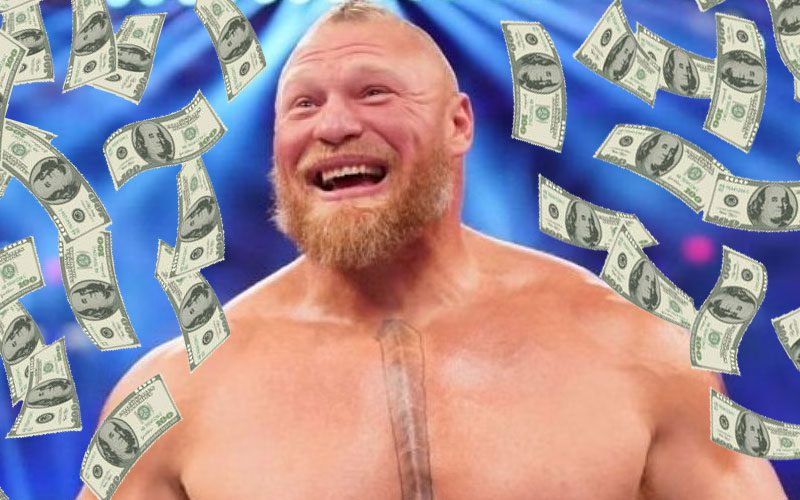 Brock Lesnar Helped WWE Superstar Make The Most Money In The Least Amount Of Time