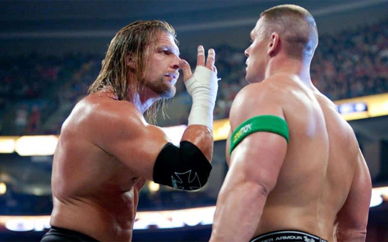 Triple H Called Out For Being Jealous Of John Cena
