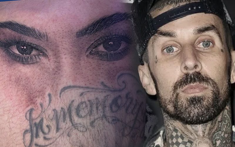 Travis Barker Shows Off New Ink That Appears to Pay Tribute to Kourtney Kardashian