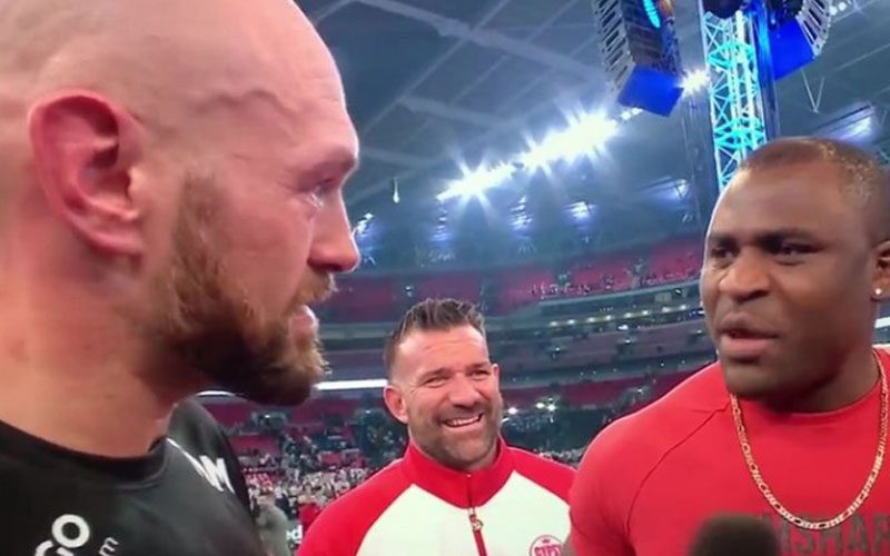 Tyson Fury Interested In Fighting Francis Ngannou In Boxing Match