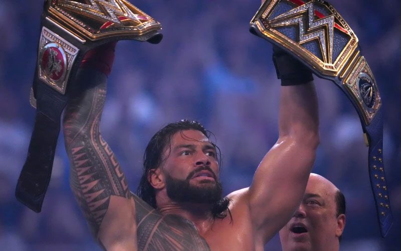 WWE Could Be Splitting Up Roman Reigns’ Titles At WrestleMania 39