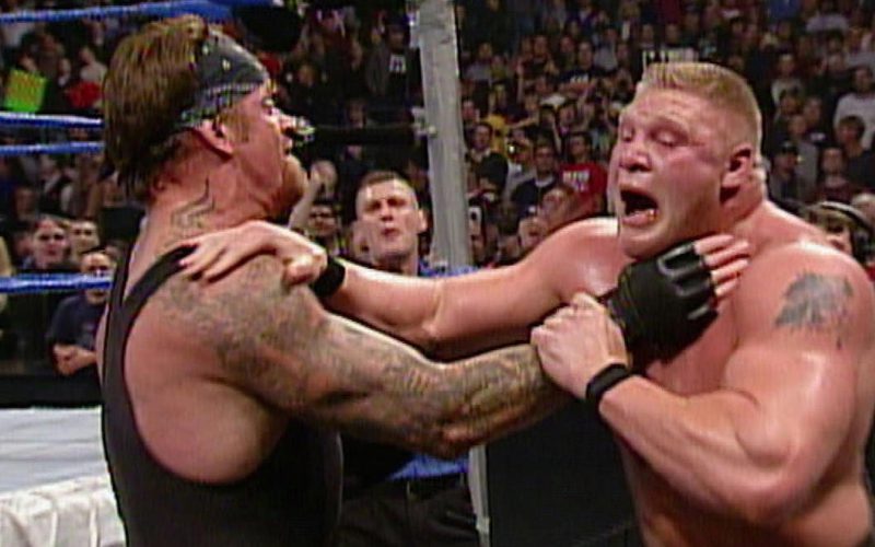 The Undertaker Once Owned Brock Lesnar With A Single Phrase