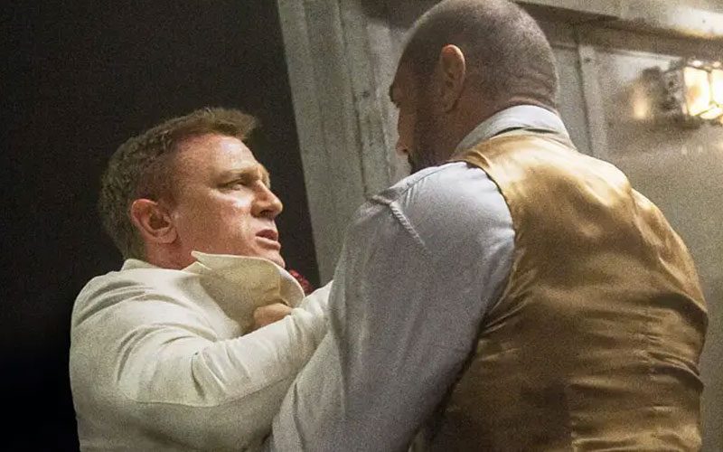 Batista Denies Breaking Daniel Craig’s Leg While Filming ‘Spectre’
