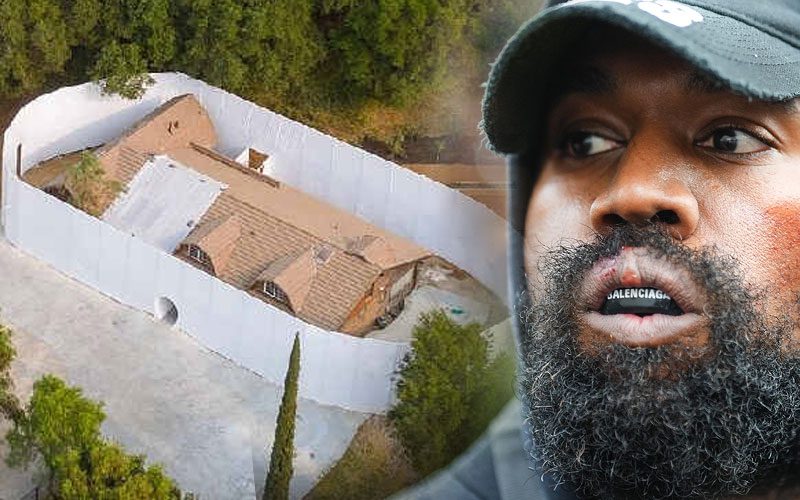 Kanye West’s $2.2 Million L.A. Home Looks Abandoned In Recent Pictures