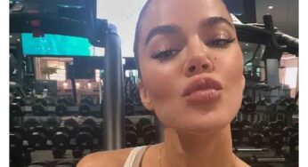 Tristan Thompson Reacts to Khloe Kardashian’s Sultry Workout Snap