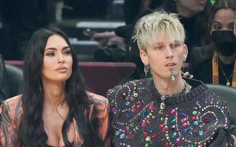 Megan Fox and Machine Gun Kelly In Daily Zoom Therapy