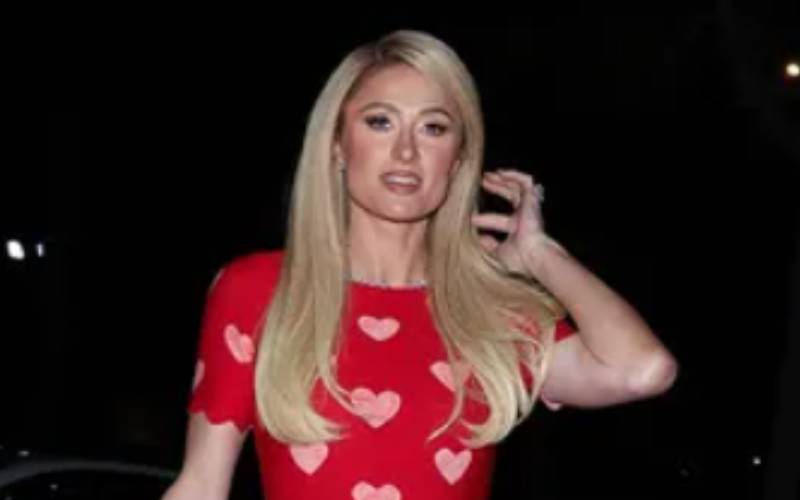 Paris Hilton Dresses Up For A Valentine’s Day Date With Husband Carter Reum