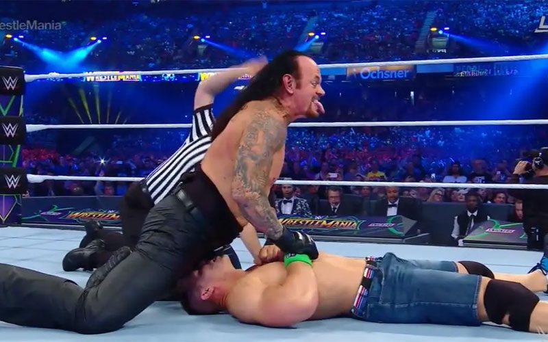 John Cena Drank Three Tall Beers Prior To WrestleMania 34 Match With The Undertaker
