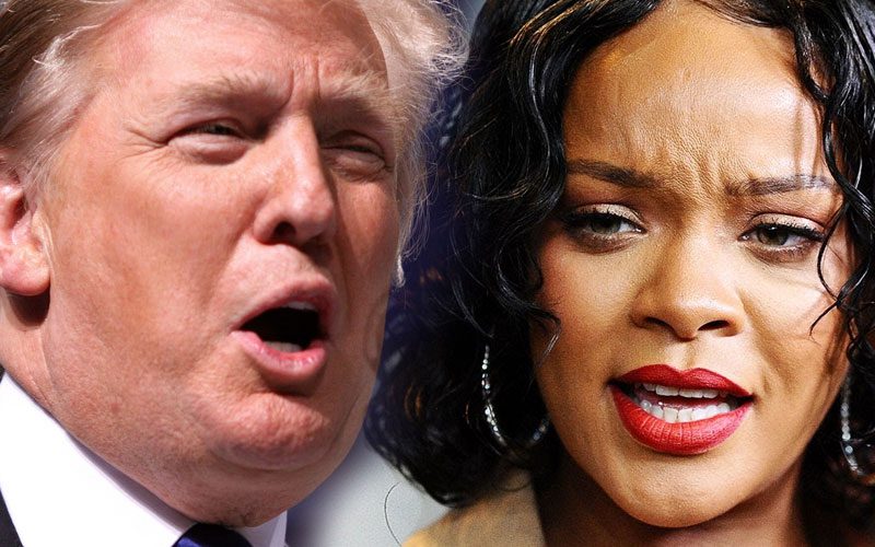 Donald Trump Disses Rihanna Ahead Of Her Super Bowl Half-Time Show Performance