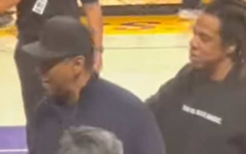 Jay-Z Tries To Calm Down Denzel Washington During Heated Argument At Lakers Game