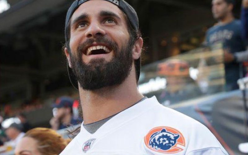 Seth Rollins Hopes to Join Forces with Chicago Bears Player in the Ring