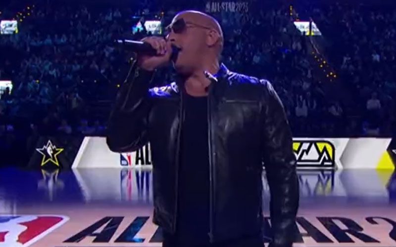 Vin Diesel Baffles Fans With Weird Speech Before NBA All-Star Game