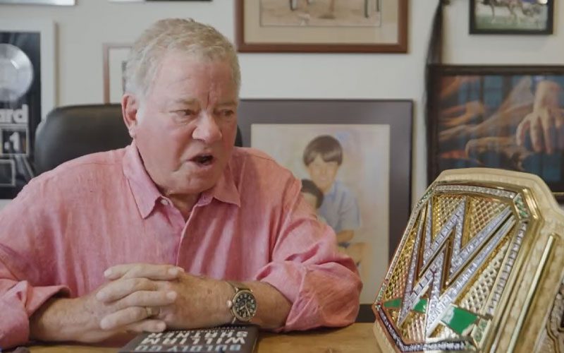 William Shatner Is Now In Possession Of Snoop Dogg’s Golden WWE Title