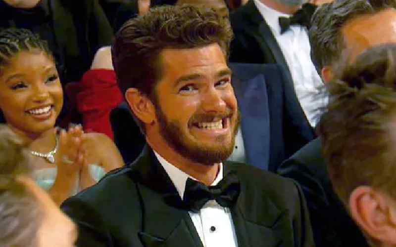 Andrew Garfield’s Oscars Smile Becomes Instant Meme Sensation