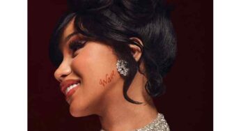 Cardi B Reveals First Close-Up Look At Her Latest Face Tattoo For Son Wave