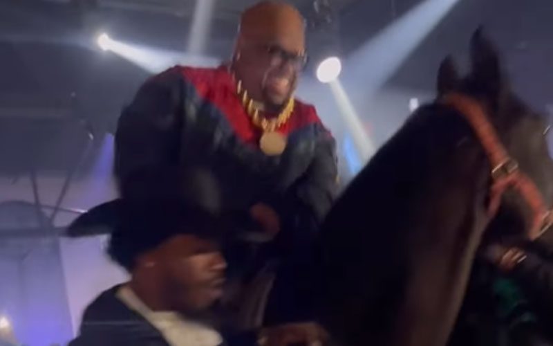 CeeLo Green Suffers Fall From Horse During Shawty Lo Tribute Party