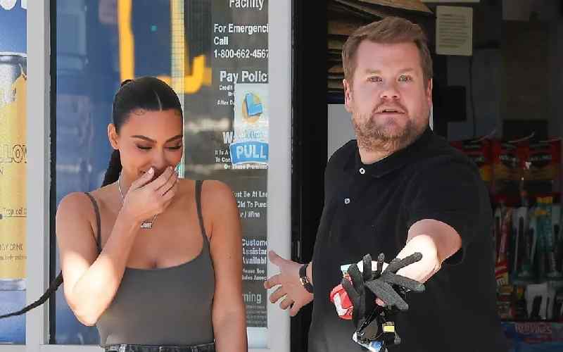 Kim Kardashian and James Corden Team Up For ‘Carpool Karaoke’ Segment