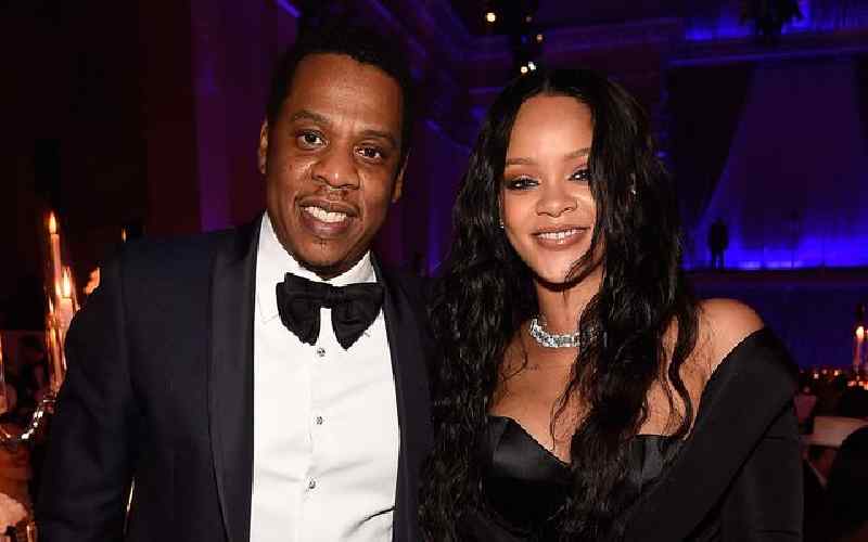 Rihanna and Jay-Z Surprise Senior Center With Flowers After Re-Creating Her Super Bowl Performance