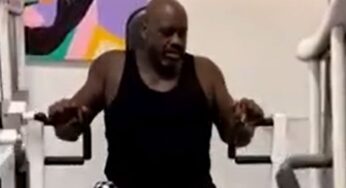 Shaquille O’Neal Pumps Iron Just Days After Major Hip Surgery