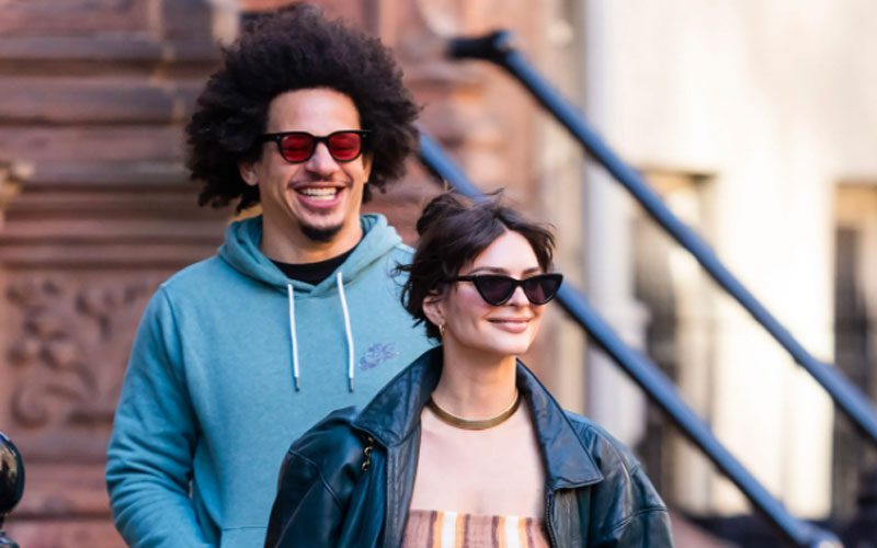 Eric Andre Explains Why He & Emily Ratajkowski Posed In The Buff On Valentines Day