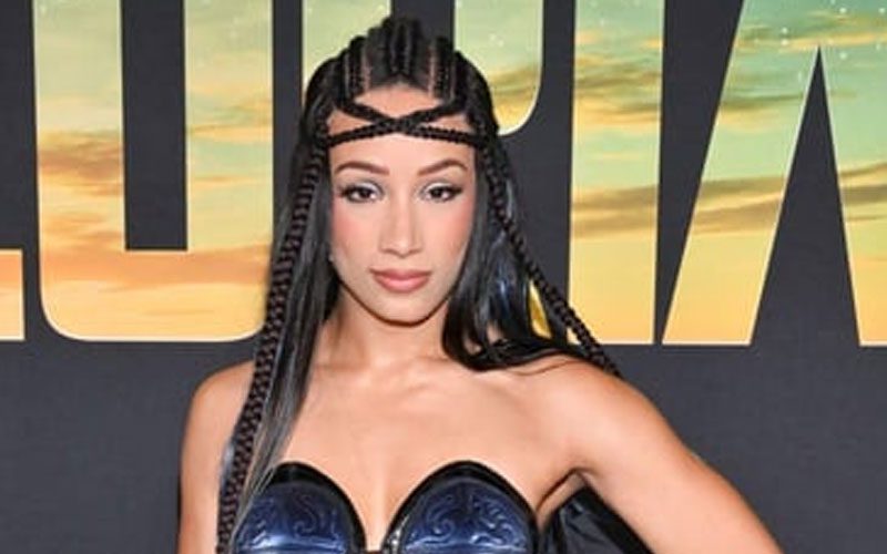 Mercedes Mone Spotted At ‘The Mandalorian’ Red Carpet Event
