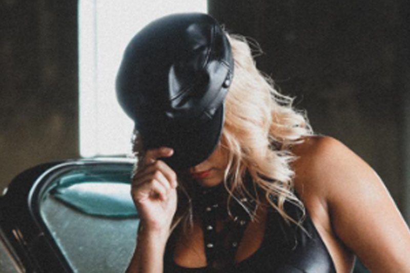 Paige VanZant Is A ‘Road Block’ In Mind-Blowing Black Leather Photo Drop