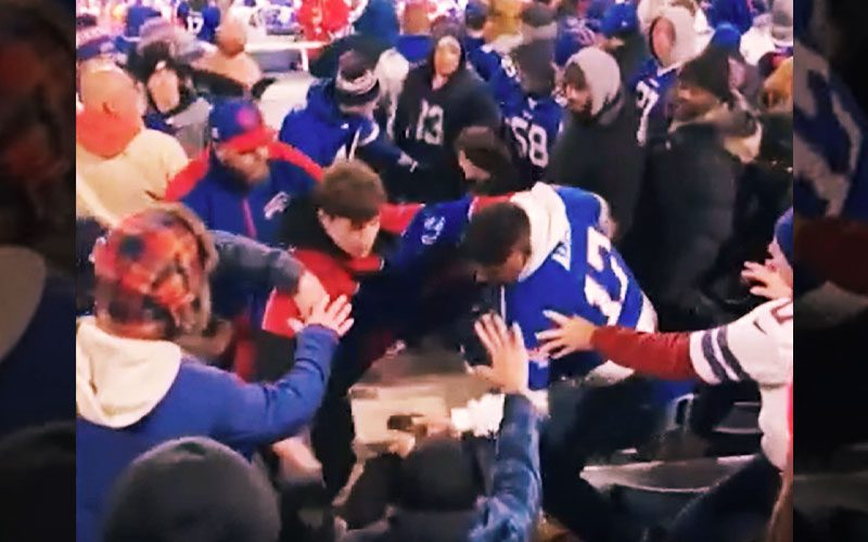 Buffalo Bills Game Erupts in Massive Brawl Involving Josh Allen Fan