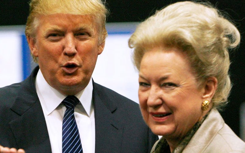 Donald Trump’s Sister Maryanne Trump Barry Dies at the Age of 86