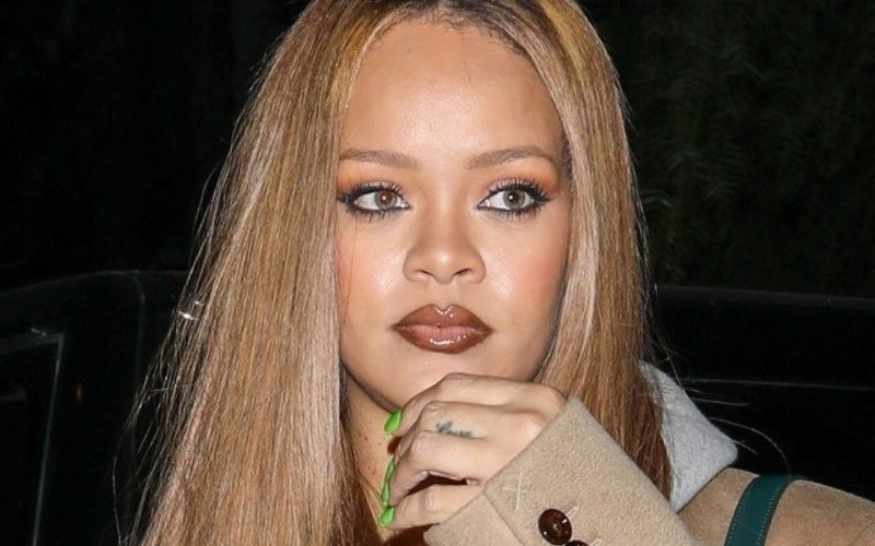 Rihanna Unveils Stunning Blonde Hairdo During Dinner Outing in L.A.