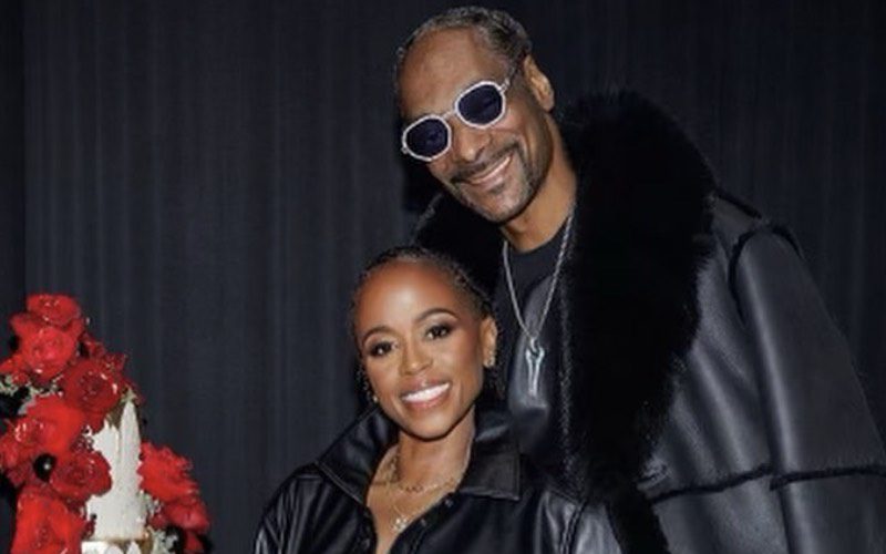 Snoop Dogg and His Wife Flaunt Matching Icy Crown Rings in Style