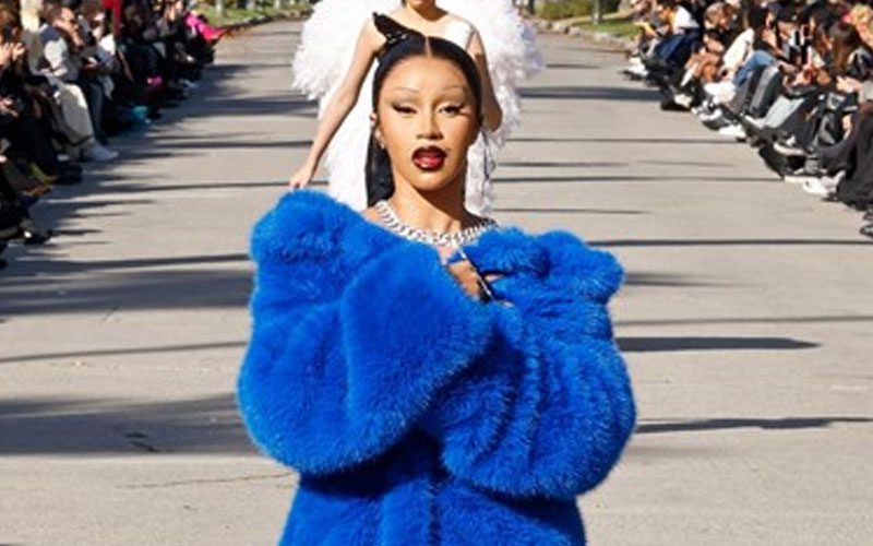 Cardi B’s Balenciaga Runway Debut Sparks Controversy After Clash with Chick-fil-A